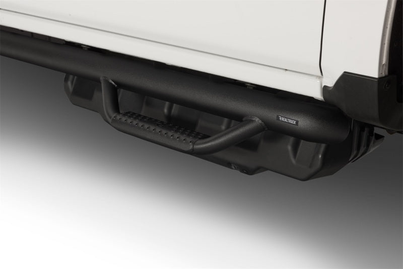 N-Fab Nerf Step 04-06 Chevy-GMC 1500 Crew Cab 5.7ft Bed - Tex. Black - Bed Access - 3in