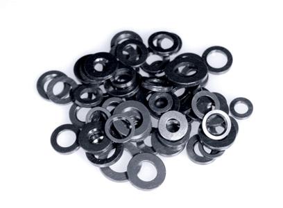 ARP .471 ID x 1.30 OD No Chamfer Black Washer - Pack of 10